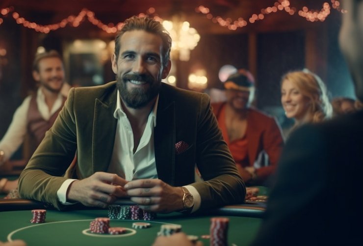 Antarmuka aplikasi mobile marksman menampilkan menu sportsbook, live dealer, dan slot games